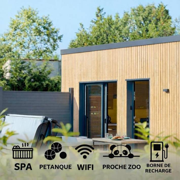 Location de vacances pour 4 personnes, avec jardin et jacuzzi à Luçay-le-Mâle