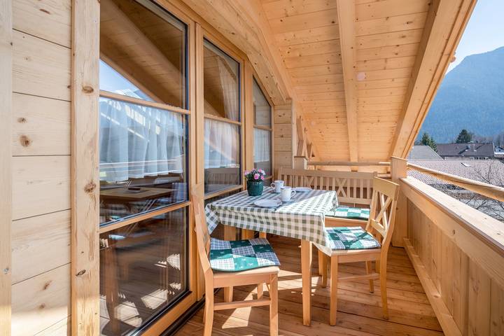 Ferienwohnung für 5 Personen, mit Balkon und Garten in Farchant - 4