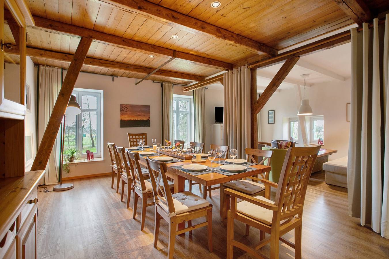 Ganze Wohnung, Ferienwohnung 'Alter Kornspeicher In Hemme' mit Gemeinschaftsterrasse, Garten und Wi-Fi in Hemme, Eider-Treene-Sorge