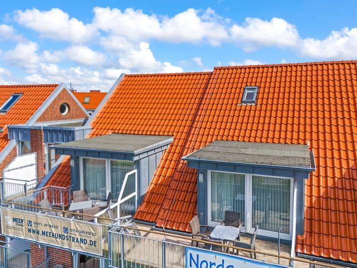 Ferienwohnung für 4 Personen, mit Balkon und Terrasse in Bensersiel - 3