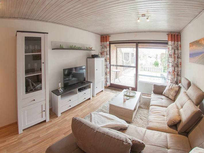 Ferienwohnung für 4 Personen, mit Terrasse und Garten