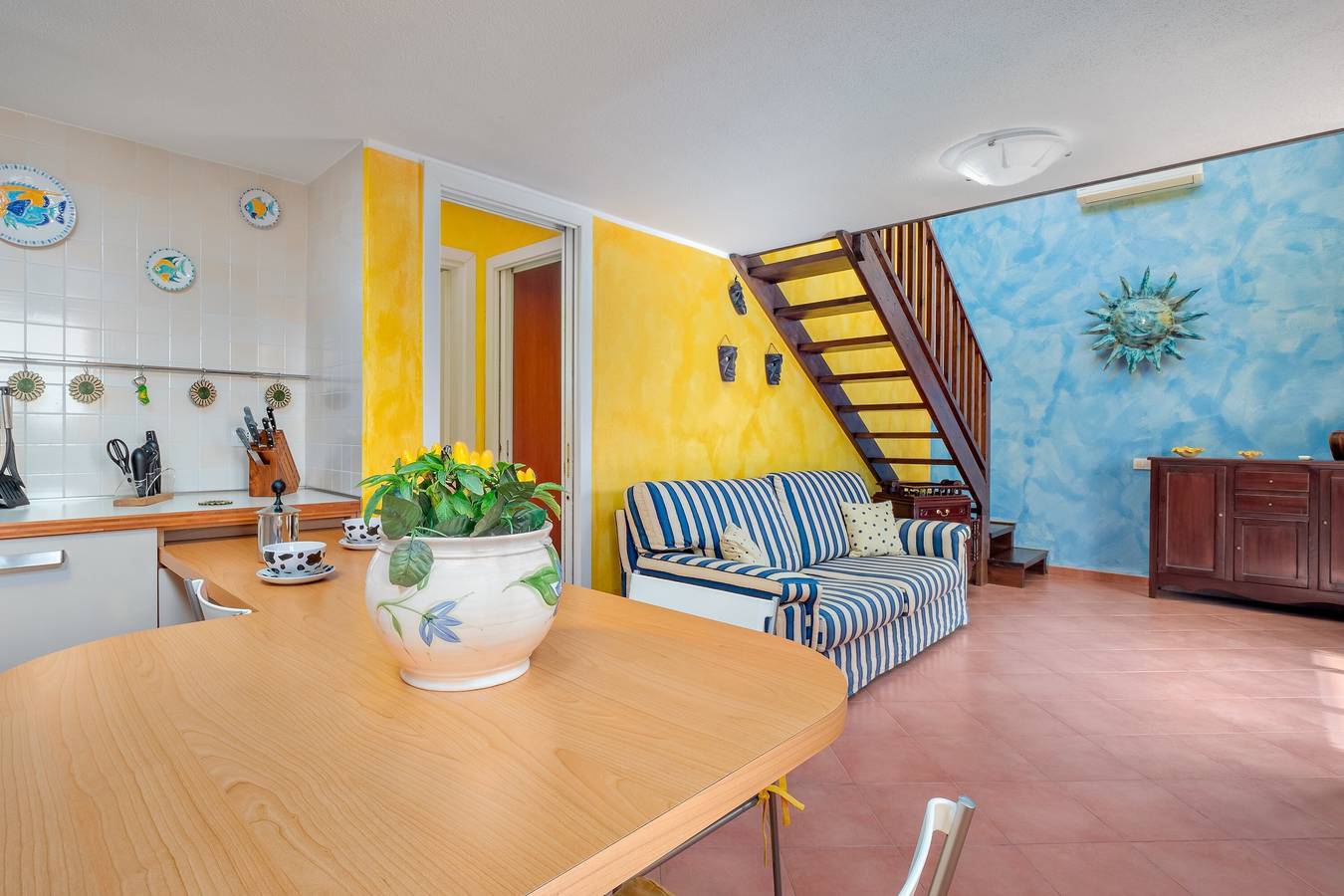 Ferienhaus Gli Ulivi Palau - La Zirichelta mit Wlan, keine Klimaanlage, Klimaanlage und Garten in Palau (Sardinien), Gallura