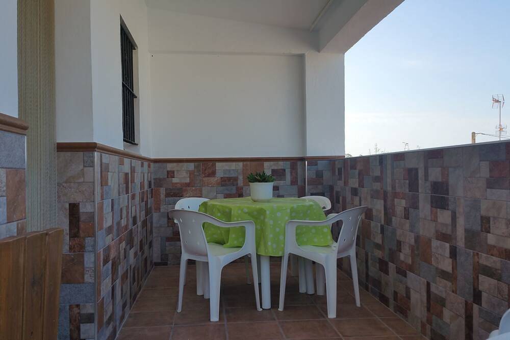 The palm house with sea views in Playa El Palmar, Vejer de la Frontera