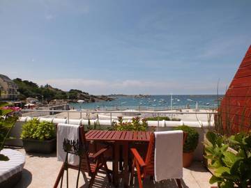 Hôtel pour 4 personnes, avec sauna dans Port Coz Pors