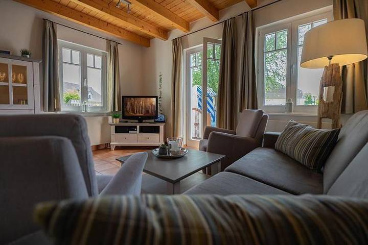 Ferienhaus für 6 Personen, mit Terrasse und Garten