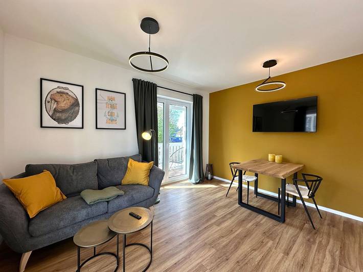Ferienwohnung mit Meerblick für 2 Personen, mit Balkon