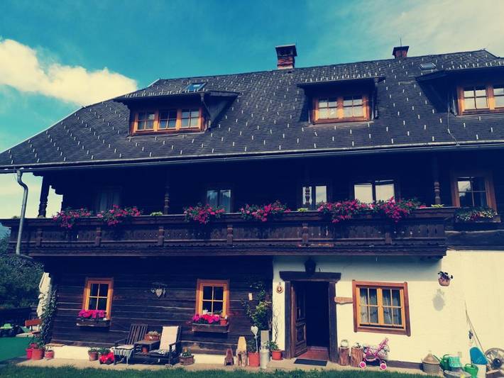Ferienwohnung für 5 Personen, mit Ausblick und Garten