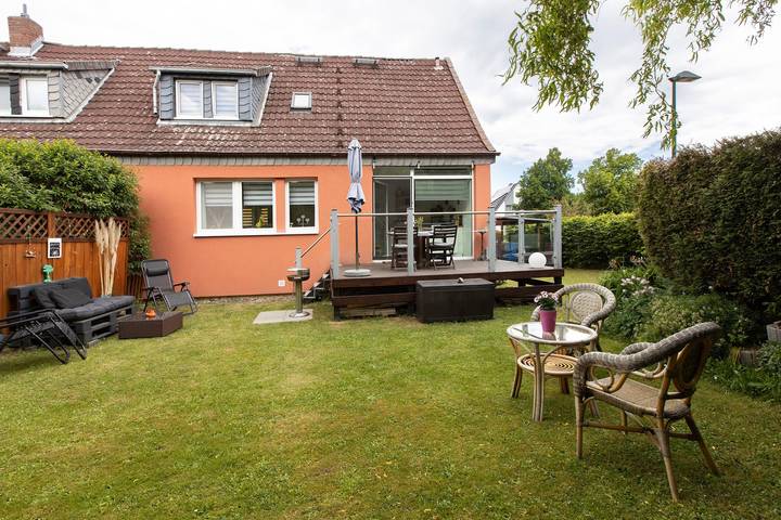 Ferienhaus für 4 Personen, mit Garten, kinderfreundlich