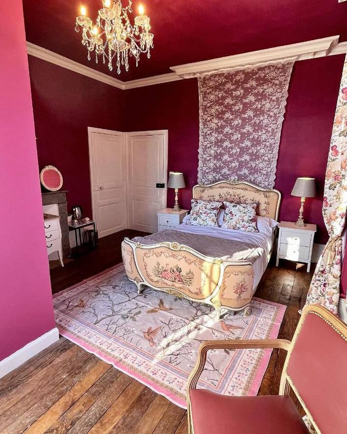 Chambre d’hôte pour 2 personnes, avec Terrasse ainsi que Jardin et Vue