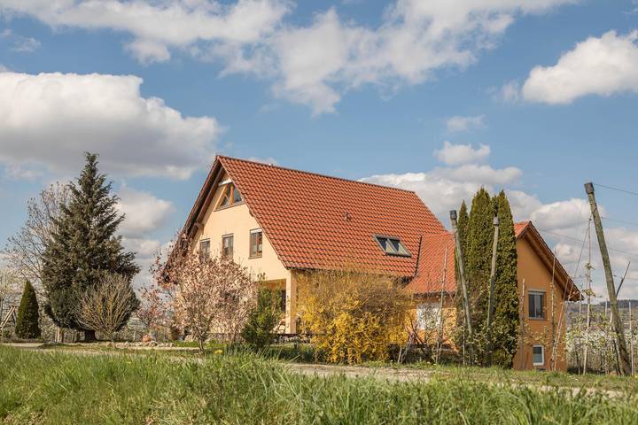 Ganze Wohnung, Gemütliche Ferienwohnung "Dachsberg Maisonette" mit Gemeinschaftsgarten und WLAN in Bermatingen, Region Bodensee-Oberschwaben