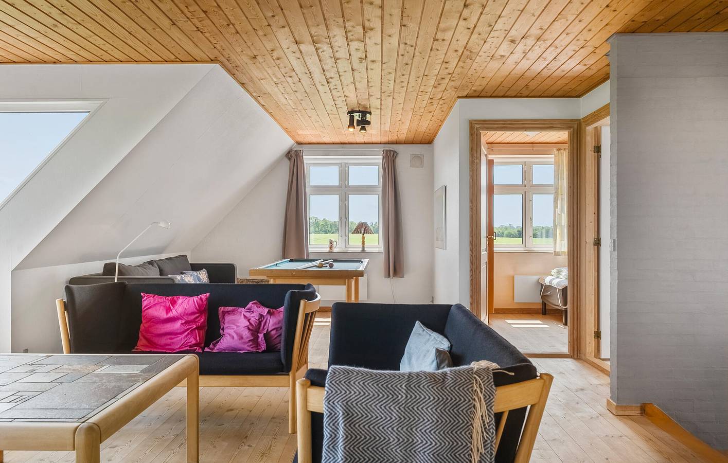 Holiday home for 8 people with garden in Morsø, Limfjord in Nordjütland