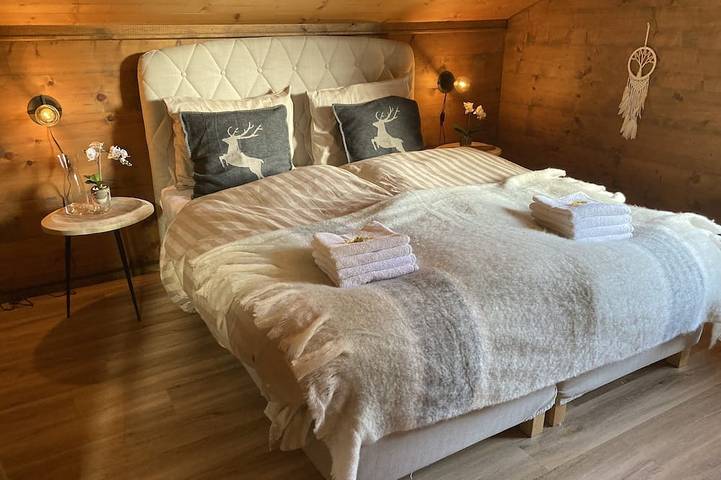 Luxus-Chalet mit Panoramablick im Lötschental, mit privatem Carport in Kippel, Brig - Goms & Umgebung