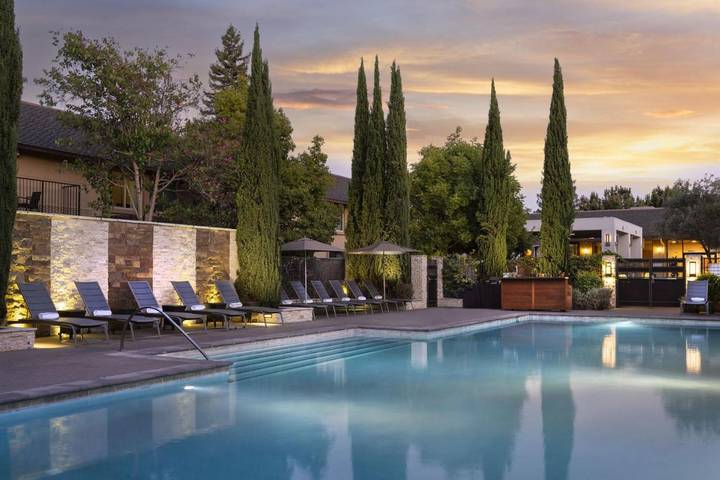 Apartamento para 6 personas, con jardín y piscina en Napa Valley