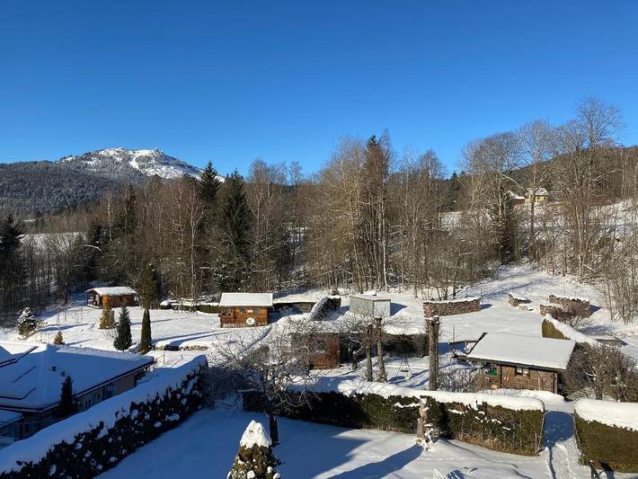 Pension Bergblick - Einzelzimmer mit Balkon mit wunderschöner Aussicht in Bayerisch Eisenstein, Arberland