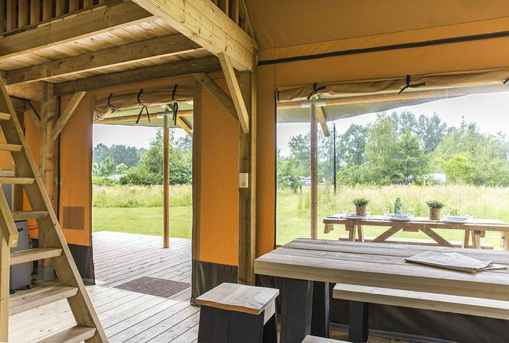 Camping voor 5 personen, met Terras in de Achterhoek