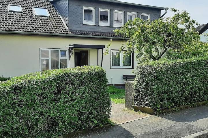 Ferienwohnung für 3 Personen, mit Garten und Sauna in Marburg