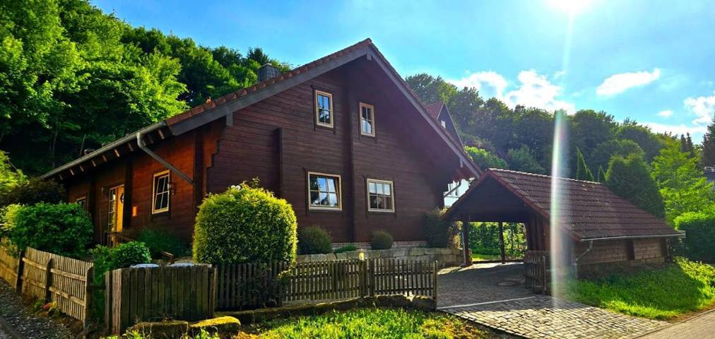 Ferienhaus für 8 Personen, mit Terrasse und Garten sowie Sauna und Ausblick in Seesen