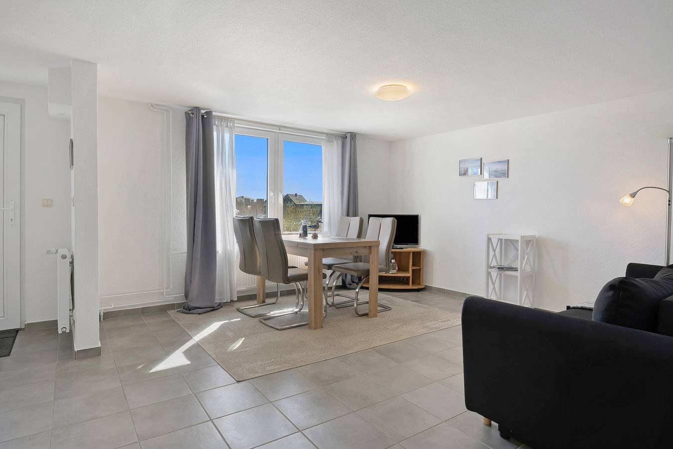 Ganze Wohnung, Ferienwohnung 'Am Nordseedeich' mit Privatterrasse und Wi-Fi in Nordstrand (Gemeinde), Nordstrand