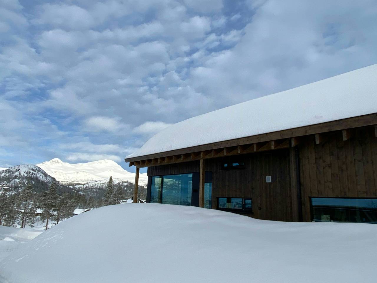Moderne Familienhütte an der Skipiste in Tuddal in Hjartdal