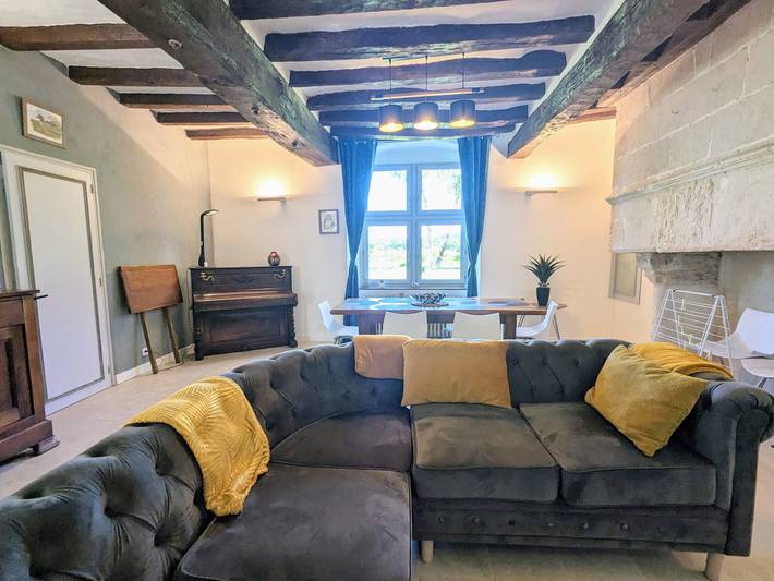 Charmante maison historique rénovée avec terrasse, près des grands étangs de Brenne in Douadic, Le Blanc und Umgebung