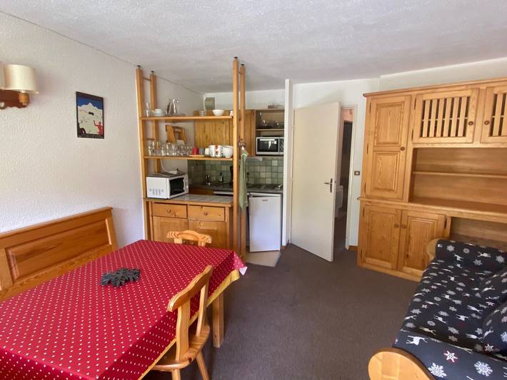 Ganze Wohnung, Appartement direkt an der Piste für 6 Pers. - Haustiere erlaubt in Montgenèvre, Briançon und Umgebung