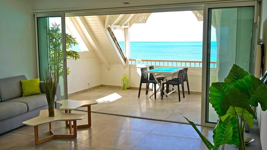 Gîte pour 4 personnes, avec balcon et vue dans Baie de Grand Case - 4