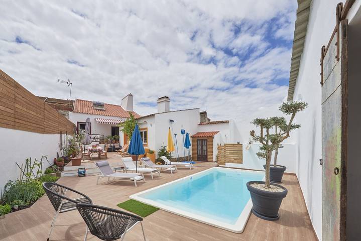 Casa de férias para 6 pessoas, com jardim, adaptado a crianças em Distrito de Beja