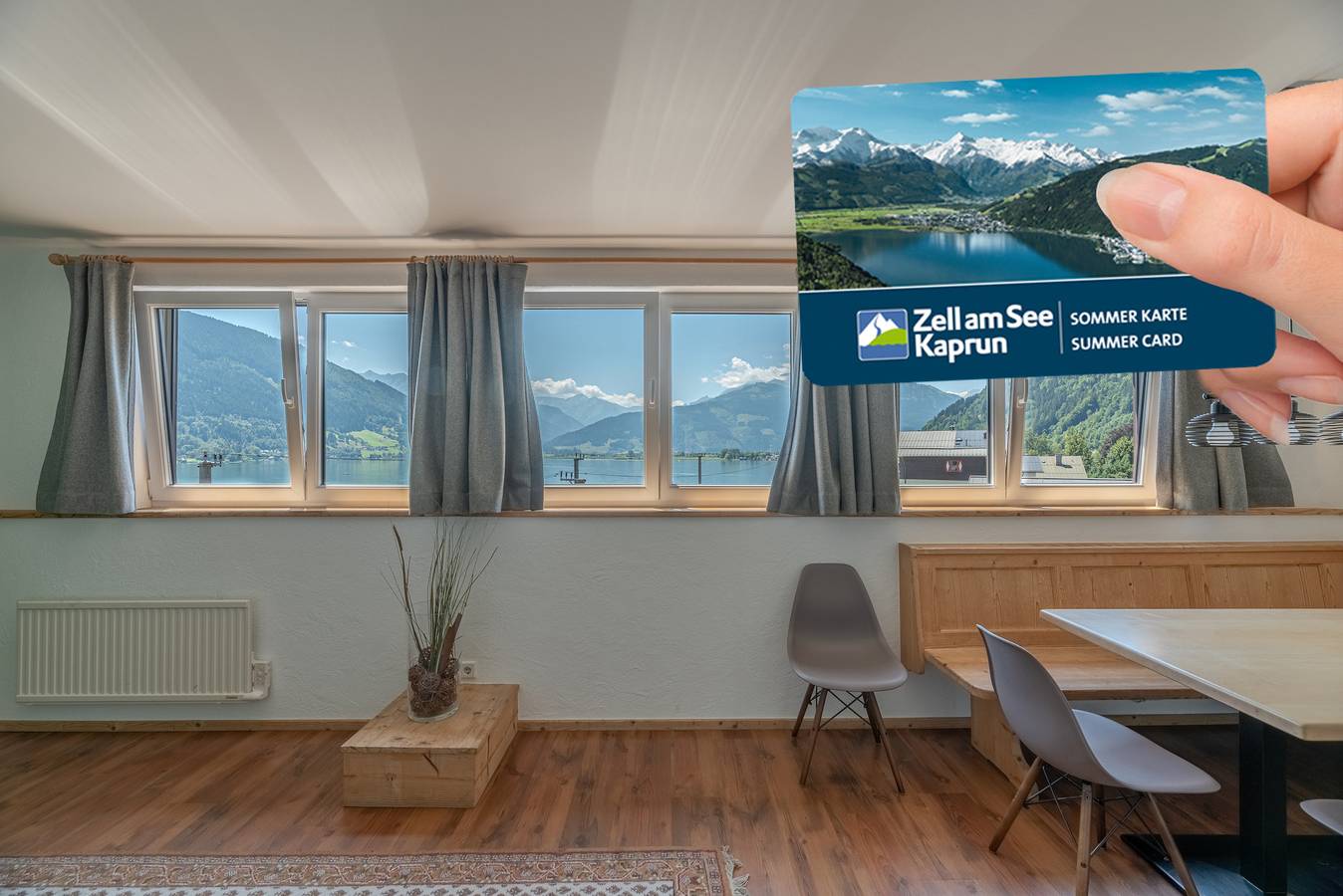 Ganze Wohnung, Apartment Anblick - Lake View incl. summer card in Zell am See (Stadt), Zell am See