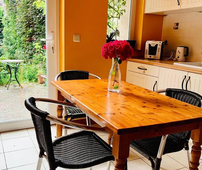 Appartement de vacances pour 4 personnes, avec Terrasse ainsi que Jardin et Vue à Uccle