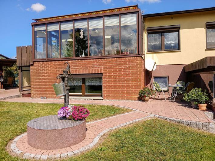 Ferienwohnung für 5 Personen, mit Terrasse und Garten, kinderfreundlich in Ahrenshagen-Daskow