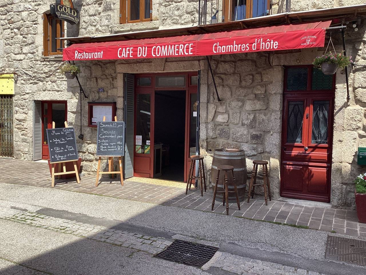 Café du Commerce Génolhac - Chambre 3 in Génolhac, Parc national des Cévennes