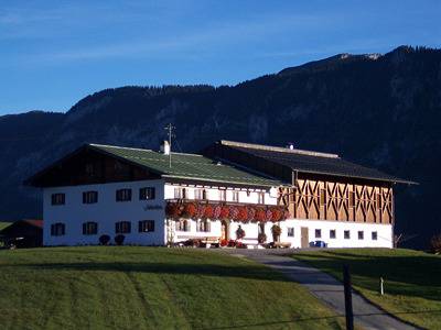 Bergbauernhof Kollerlehen - Doppelzimmer Lattenberg, Du/Wc, Balkon in Bischofswiesen, Berchtesgadener Alpen