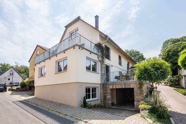 Ganze Wohnung, Ferienwohnung am Brunnen in Schrozberg, Hohenlohe