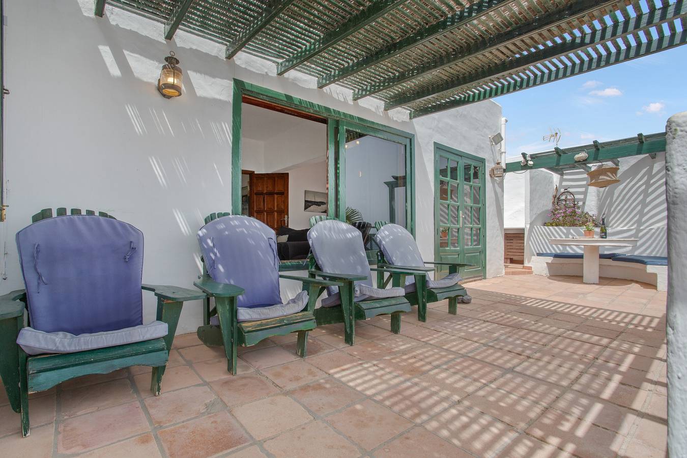 Holidays at 'The Beach House Lanzarote' with Sea Views, Private Terrace and Wi-Fi in Puerto del Carmen, Tías