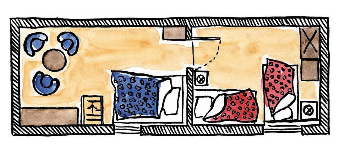 Ferienwohnung für 5 Personen, mit Balkon und Balkon/Terrasse sowie Garten in Lichtenhagen - 4