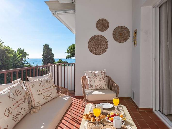 Ferienwohnung für 2 Personen, mit Meerblick und Pool sowie Balkon in Marbella - 2