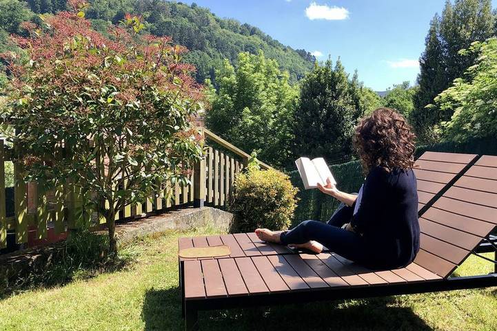 Gîte pour 7 personnes, avec Balcon ainsi que Terrasse et Jardin