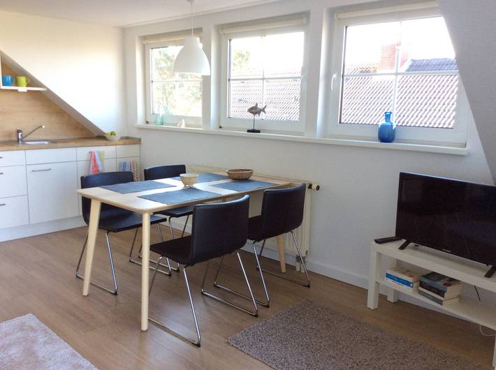 Ferienwohnung für 4 Personen, mit Balkon/Terrasse und Balkon sowie Meerblick in Duhnen - 4