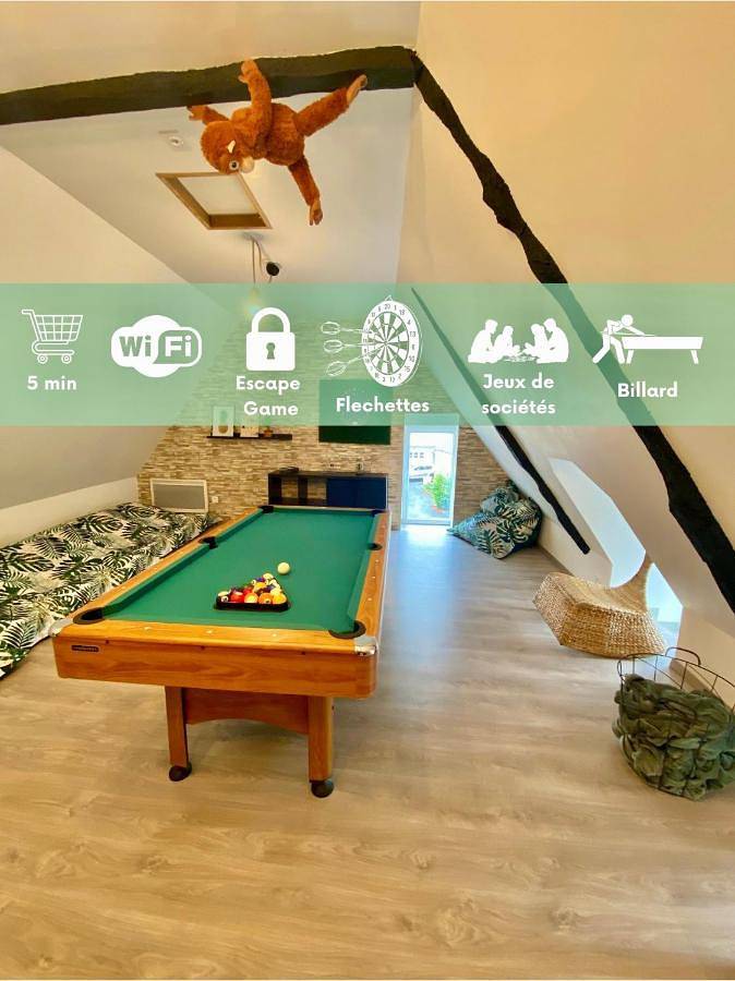 Location de vacances pour 10 personnes, avec terrasse dans La Landec