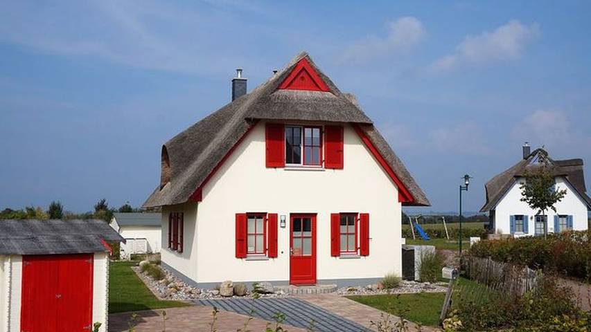 Ferienhaus für 6 Personen, mit Terrasse und Garten sowie Sauna in Wismarer Bucht