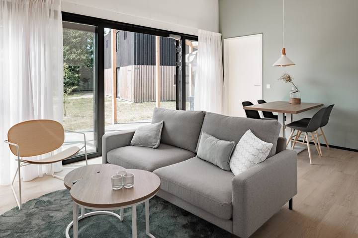 Chalet per 4 persone con balcone/terrazza in Mare del Nord Olanda