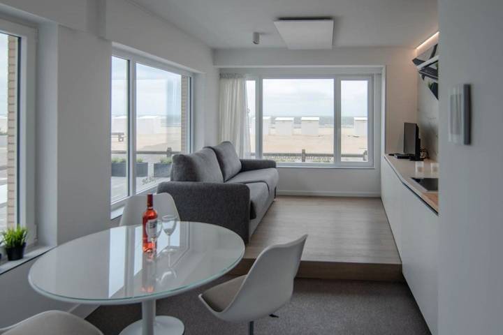 Gîte pour 2 personnes, avec Terrasse et Vue dans Saint-Idesbald