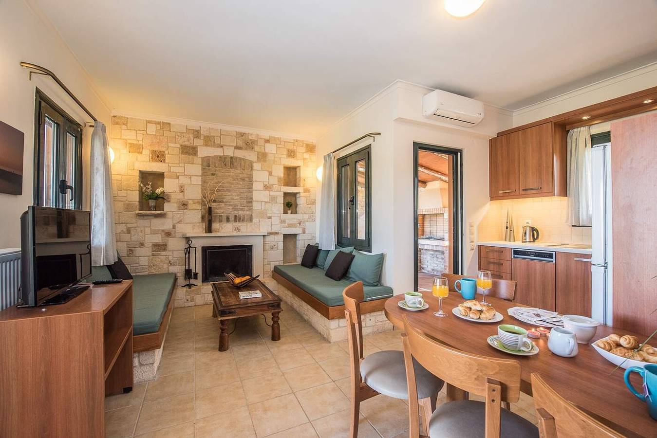 Villa 'Margarita's 4' with Sea View, Wi-Fi and Air Conditioning in Agia (Chania), Chania region
