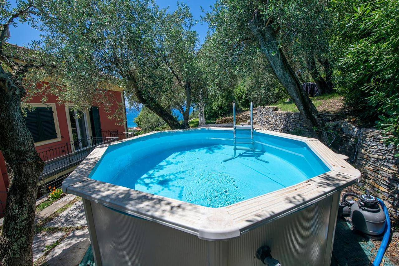 Ganze Wohnung, 257b - Villetta Maiso - Vista Mare, Giardino e Piscina Privata a 2 minuti di auto dalle spiagge e mare - Parcheggio Privato Incluso in Bagni Tiffany, Lavagna Gemeinde