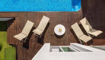 Chalet para 8 personas, con jardín además de terraza y piscina en Cabo de Gata