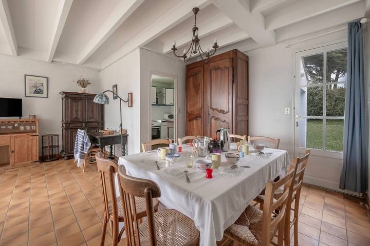 Location de vacances pour 8 personnes, avec jardin à Préfailles - 3