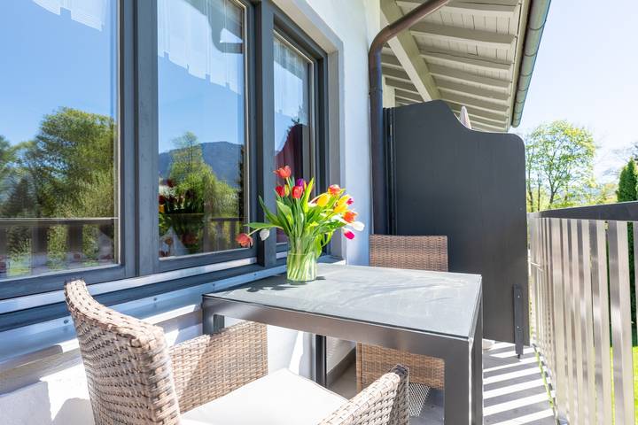 Studio für 2 Personen, mit Balkon in Ruhpolding, Chiemgauer Alpen