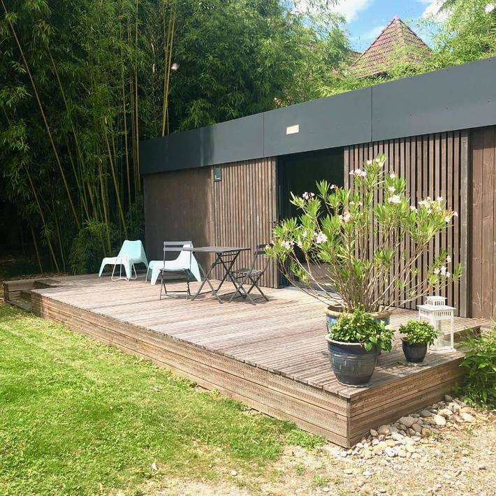 Location de vacances pour 2 personnes, avec jardin ainsi que piscine et vue dans Porte-du-Ried - 4