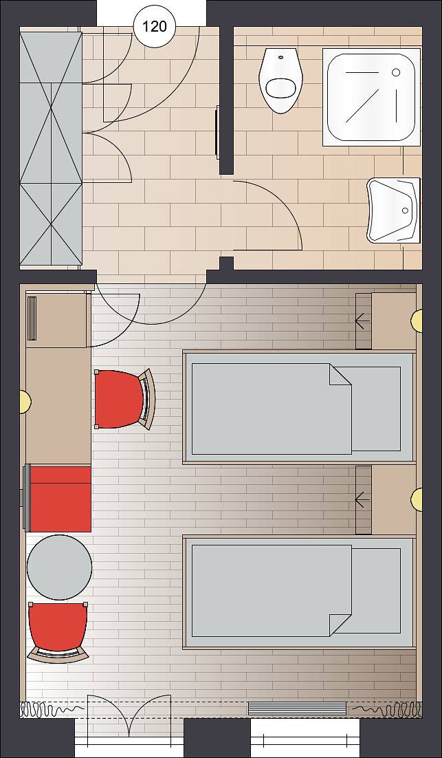 Hotel für 2 Personen, mit Terrasse und Garten sowie Sauna in Rosenheim - 4
