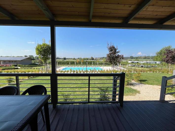 Bungalow für 5 Personen, mit Pool und Ausblick sowie Garten in Lazise - 2